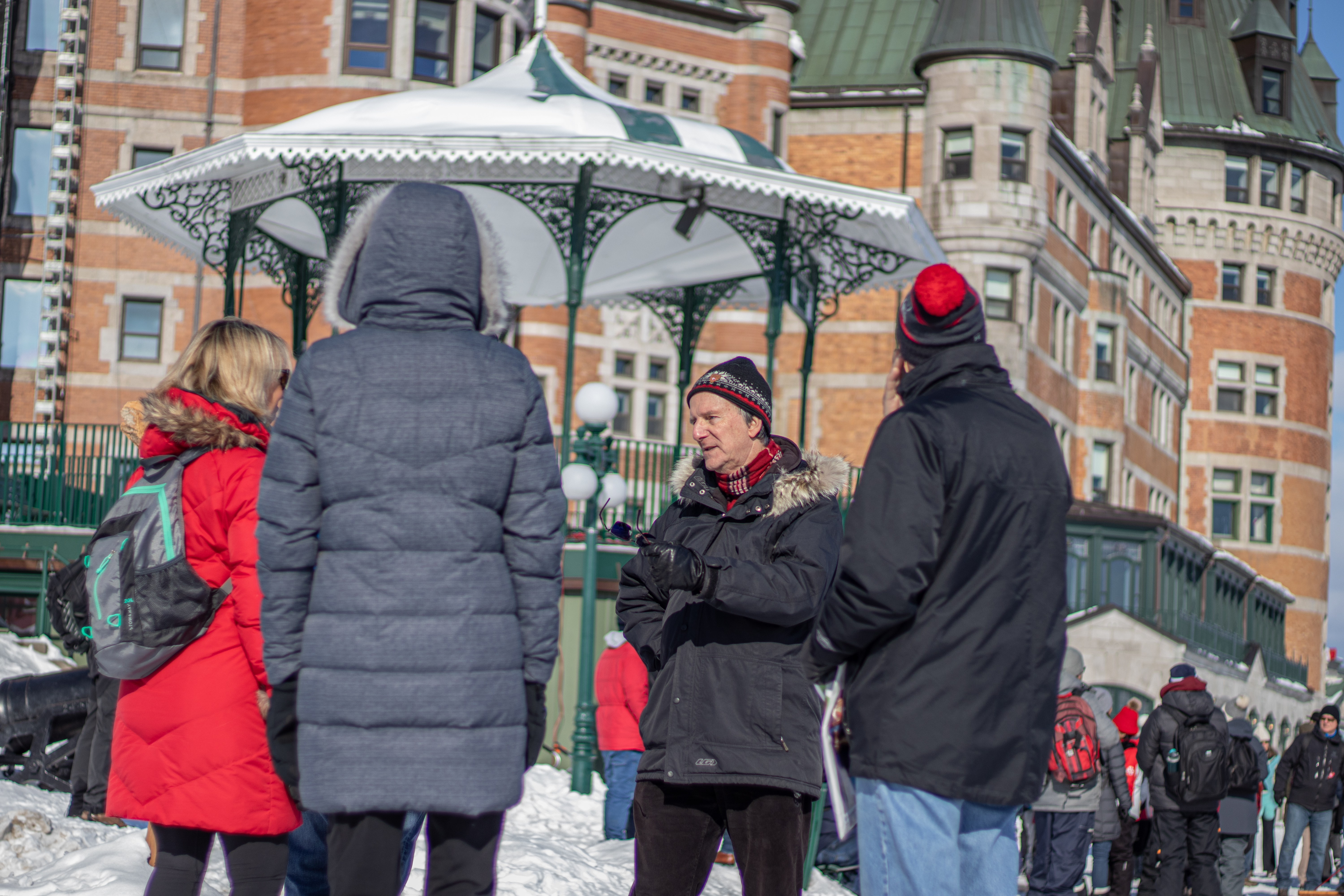 Chateau Frontenac winter